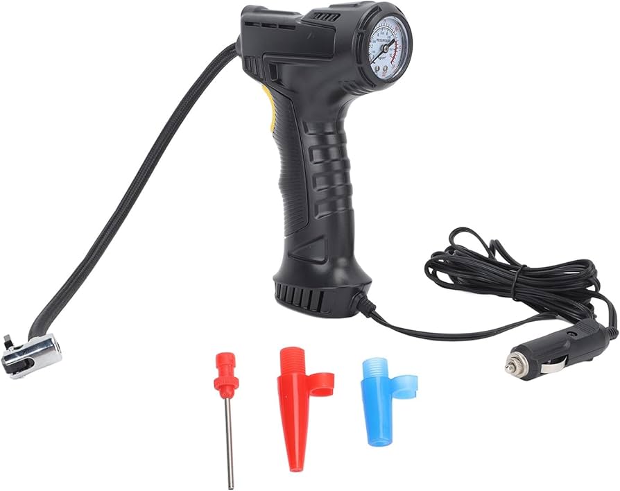 🚗✨ Mini Compresor 12V – Infla tus Gomas en Minutos, Sin Complicaciones