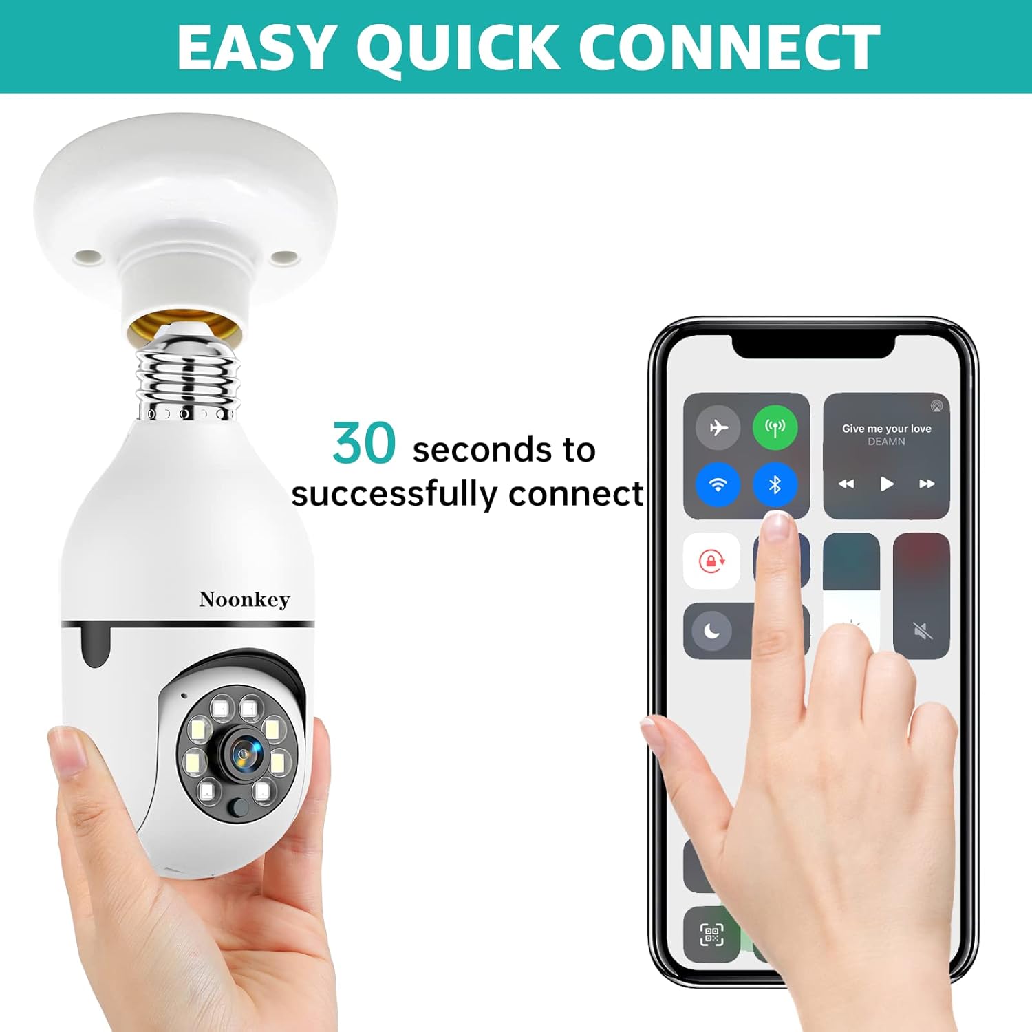 🔐 ¡Protege tu hogar en 360° con solo un foco!