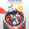LICUADORA PORTÁTIL, MINI JUGO DE FRUTAS DE 400 ML, TAZA DE 6 CUCHILLAS, DE ALTA POTENCIA, LICUADORA DE BATIDOS