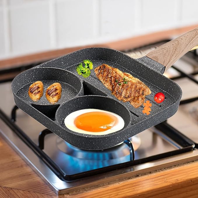 🍳 🔥 MultiSartén Antiadherente – Desayunos Rápidos y Deliciosos 🌞