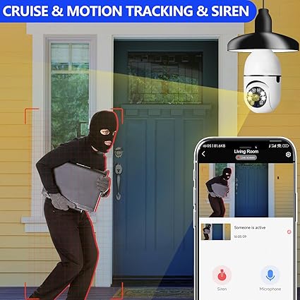 🔐 ¡Protege tu hogar en 360° con solo un foco!
