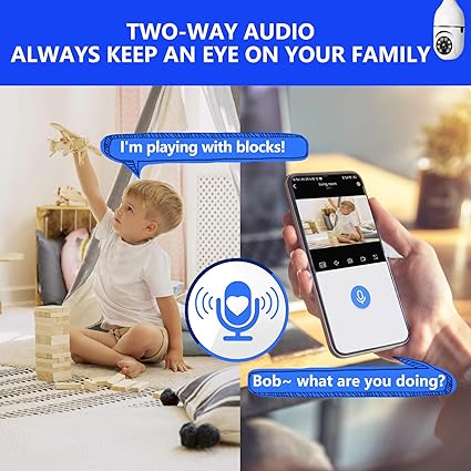 🔐 ¡Protege tu hogar en 360° con solo un foco!