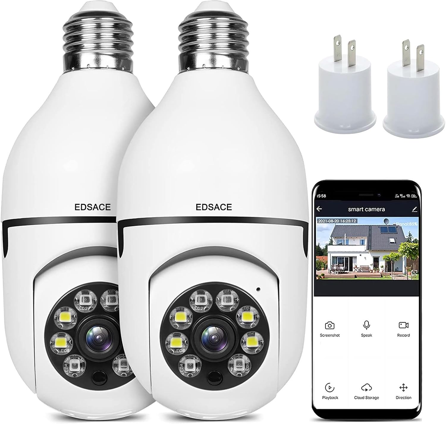 🔐 ¡Protege tu hogar en 360° con solo un foco!