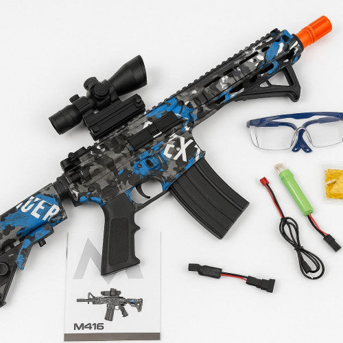 💥 "M416 Eléctrico de Alto Impacto – ¡Diversión asegurada en cada disparo!"