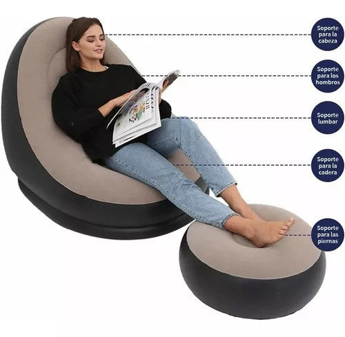 SILLON INFLABLE SUPER COMODO Y RESITENTE