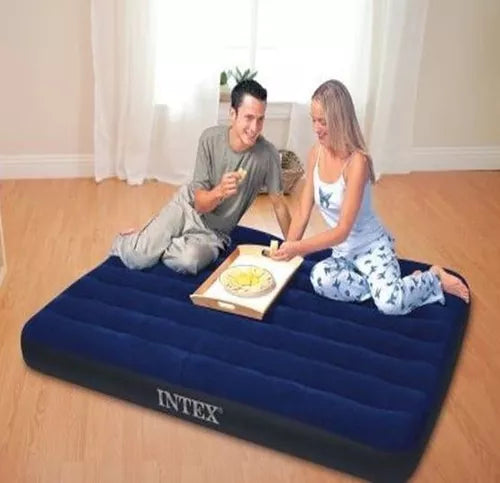 AirComfort Plus: 🛏️ ¡Descubre el Descanso Definitivo con la Cama Inflable Intex 60 Pulgadas! 🌟
