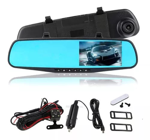 📹📹📹CÁMARA FRONTAL TIPO ESPEJO+ CAMARA DE REVERSA🚗🚗
