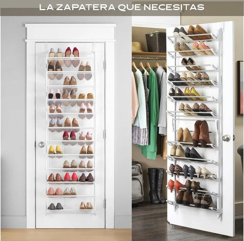 ULTRA MEGA ZAPATERA PARA PUERTA. PRÁCTICO Y VERSÁTIL.