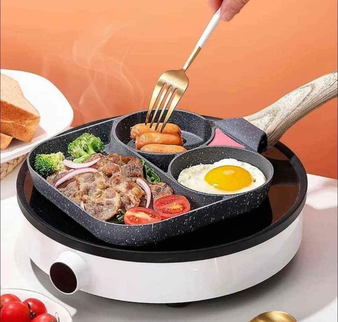 🍳 🔥 MultiSartén Antiadherente – Desayunos Rápidos y Deliciosos 🌞