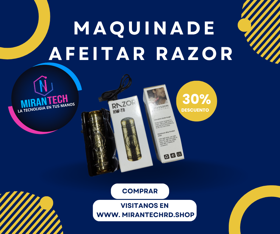 ✨ Razor™ – La Máquina de Afeitar del Futuro ✨