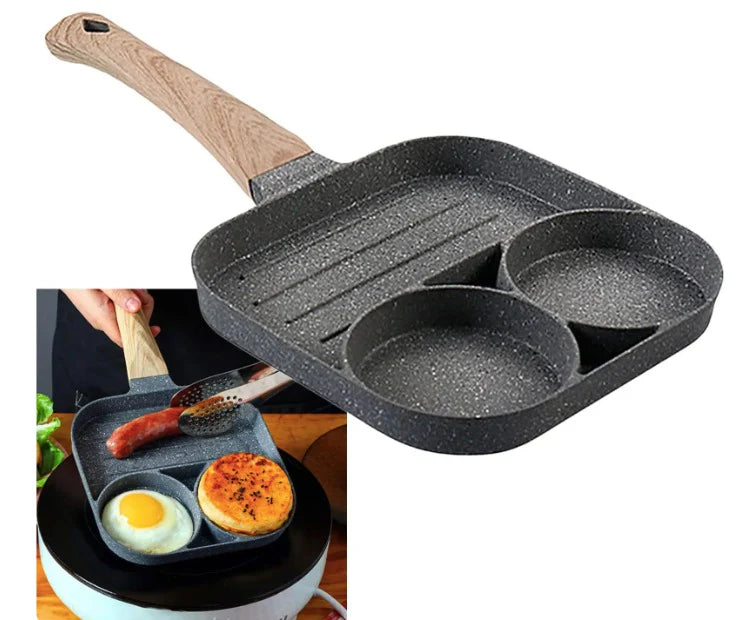 🍳 🔥 MultiSartén Antiadherente – Desayunos Rápidos y Deliciosos 🌞
