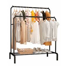 ¡Dile Adiós al Desorden con el Perchero Doble EspacioMax! 🧥👚 ¡Envío GRATIS y Paga al Recibir en República Dominicana! 🇩🇴