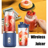 LICUADORA PORTÁTIL, MINI JUGO DE FRUTAS DE 400 ML, TAZA DE 6 CUCHILLAS, DE ALTA POTENCIA, LICUADORA DE BATIDOS