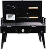 Disfruta el Sabor Donde Sea: BBQ Portátil con Utensilios