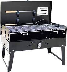 Disfruta el Sabor Donde Sea: BBQ Portátil con Utensilios